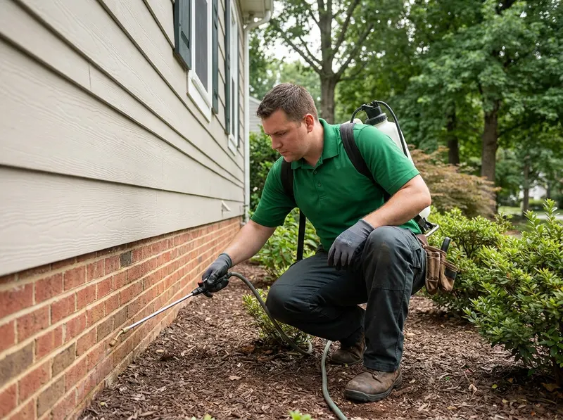 Exterior Perimeter Barrier and Foundation Defense in Annandale, VA