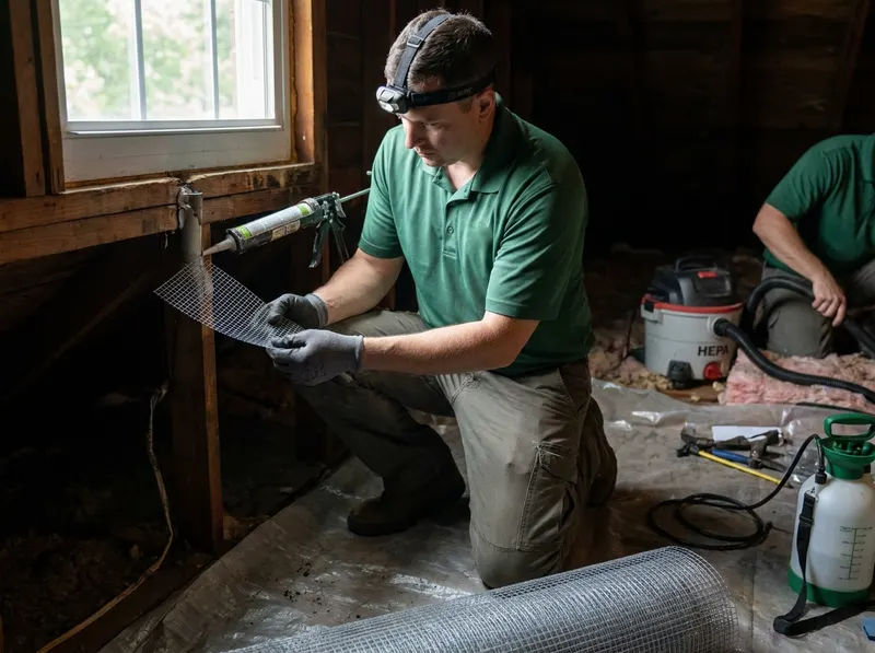 Residential Rodent Exclusion and Attic Sanitization in Annandale, VA