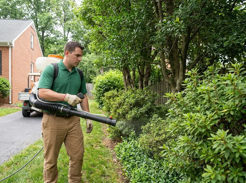 Yard Mosquito and Tick Canopy Suppression in Annandale, VA